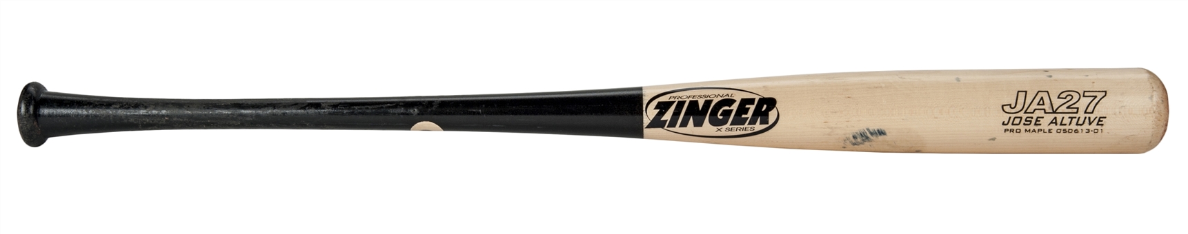 2013 Jose Altuve Game Used Zinger JA27 Model Bat (PSA/DNA)